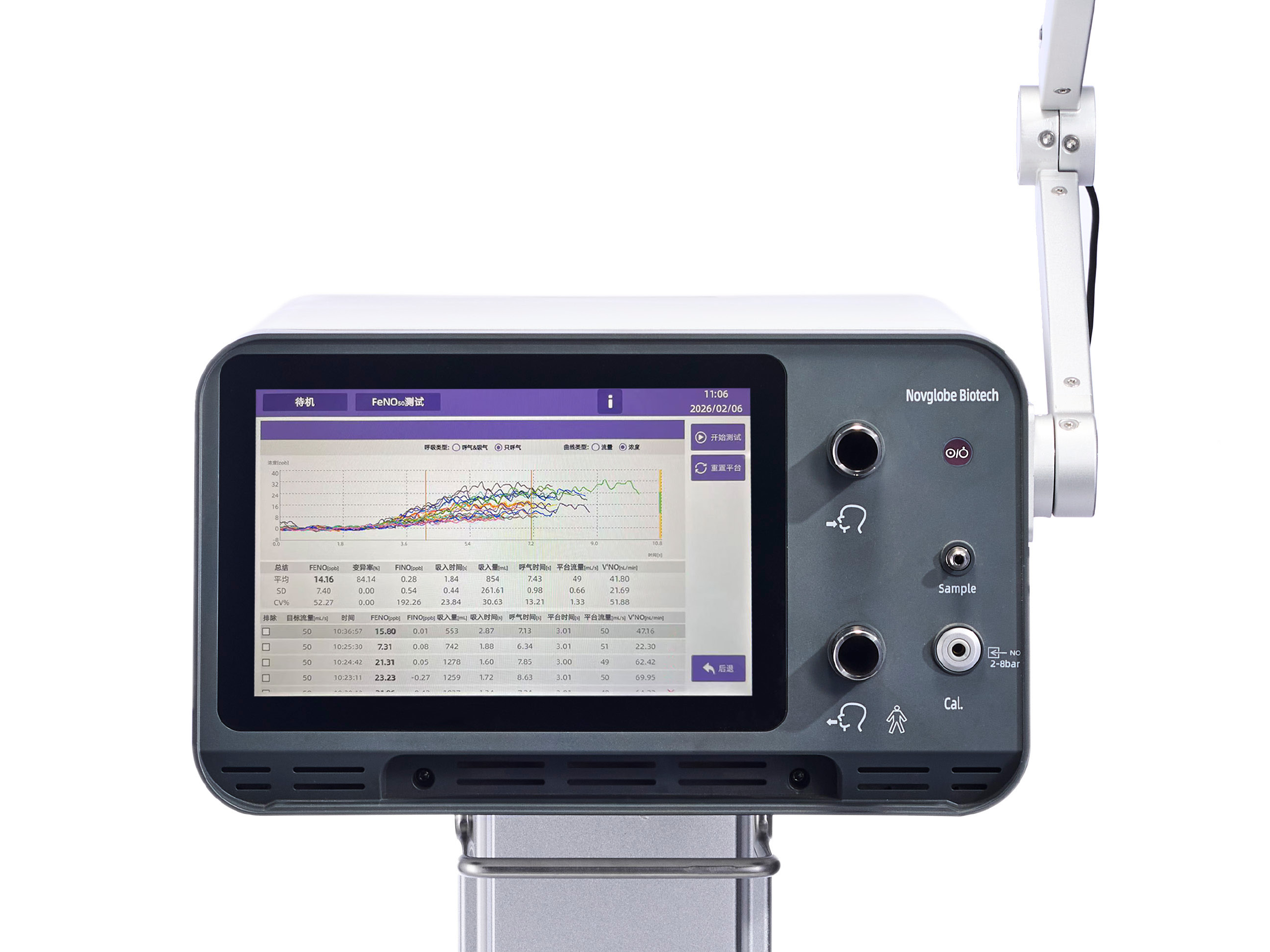 eNOglow化学发光呼气分析仪